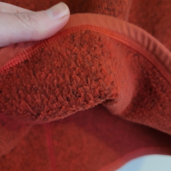 Patagonia Women's Better Sweater Quarter Zip Red - Picture 5 of 14